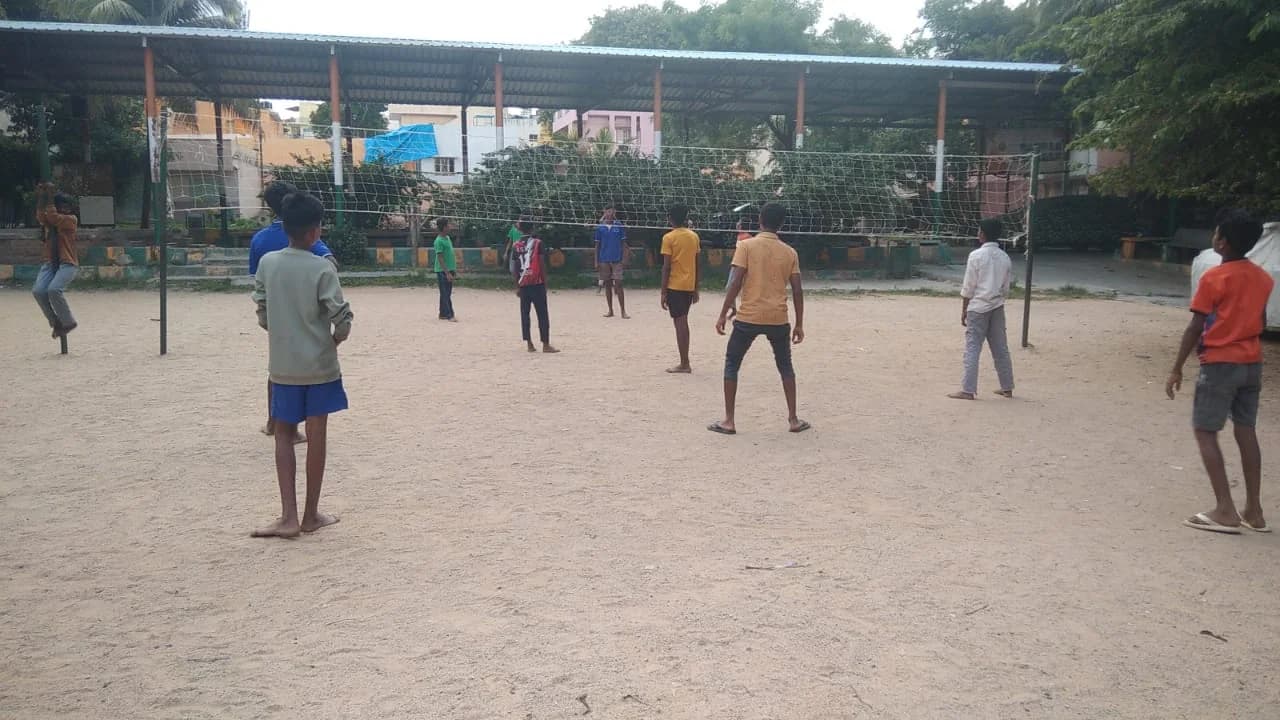 A community sports session